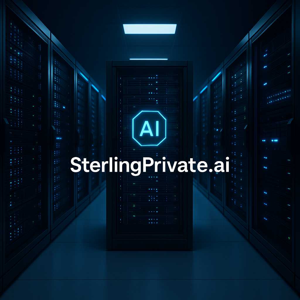 Sterling Private AI Server Illustration